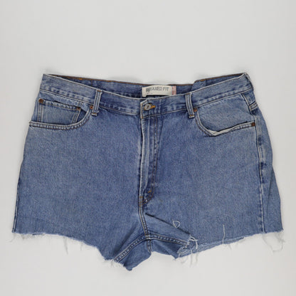 Levi's 550 Relaxed Fit Vintage Denim Shorts Blue W40 L30 100 Cotton