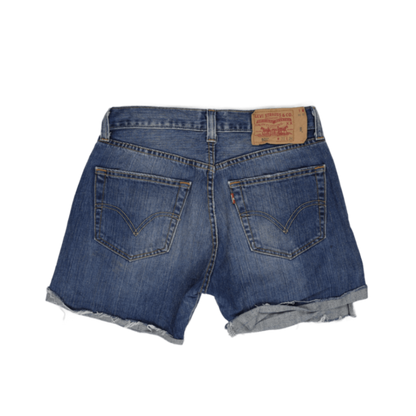 Levi's 501 Vintage Denim Cut Off Shorts Blue W31 Cotton