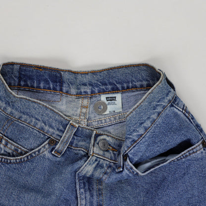 Levi's Vintage Mid Blue Denim Shorts Medium Cotton 21 cm Inseam