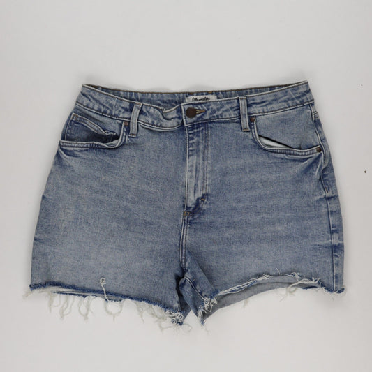 Wrangler Vintage Blue Denim Shorts Women Size 32 AVG 7 Inseam Cotton