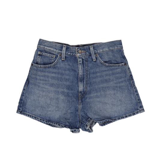 Levi's Women's High-Waisted Vintage Denim Shorts Blue Size 29 Cotton