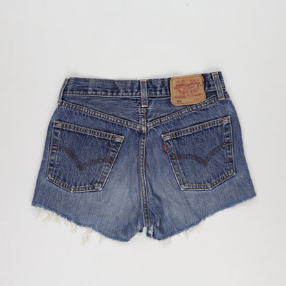 Levi's 501 Vintage Denim Cut Off Shorts Blue W29 L21 Cotton