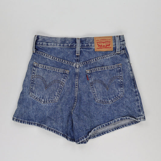 Levi's Vintage High-Waisted Blue Denim Shorts Women's Size W27 100% Cotton