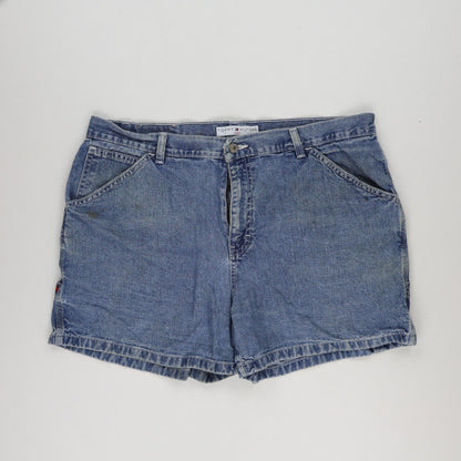 Tommy Hilfiger Vintage Carpenter Shorts Blue W36 100 Cotton