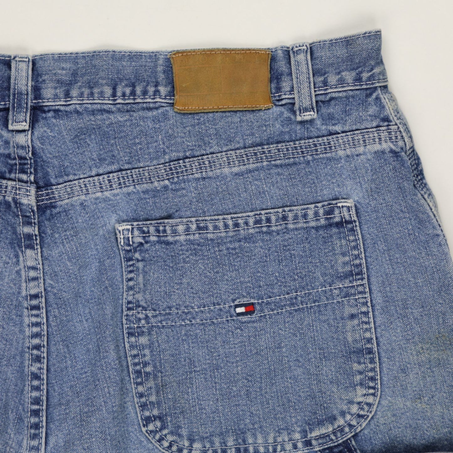 Tommy Hilfiger Vintage Carpenter Shorts Blue W36 100 Cotton