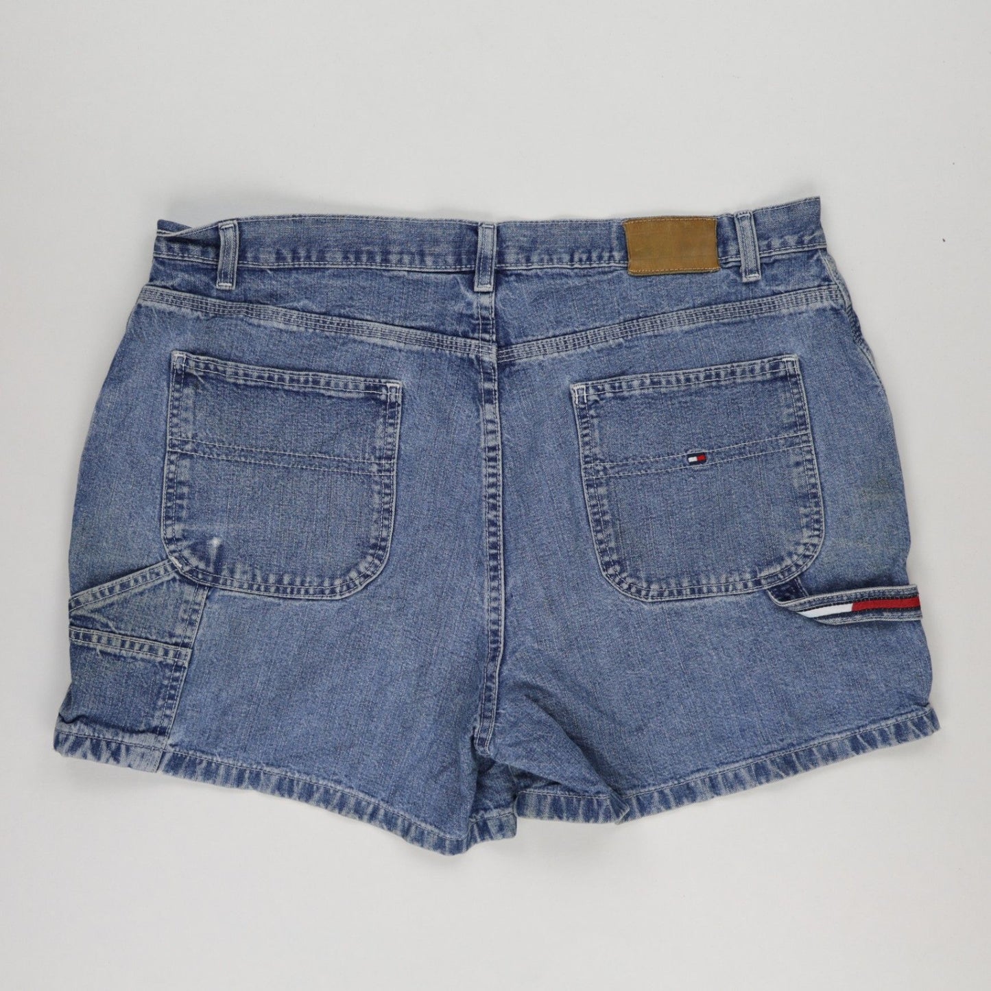 Tommy Hilfiger Vintage Carpenter Shorts Blue W36 100 Cotton