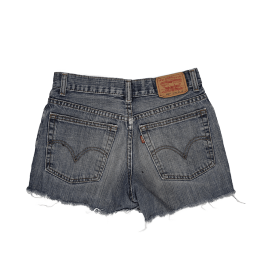 Levi's 550 Vintage Women's Denim Shorts Blue Size 28 100% Cotton 6cm Inseam