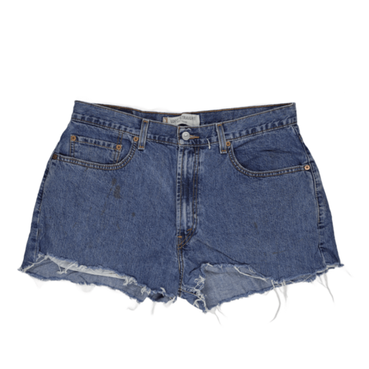 Levi's 569 Loose Straight Denim Cutoff Shorts Blue W34 L32 100 Cotton Vintage