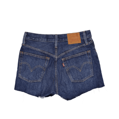 Levi's Premium 501 High Rise Blue Denim Cut-Off Shorts W31 Vintage 100% Cotton