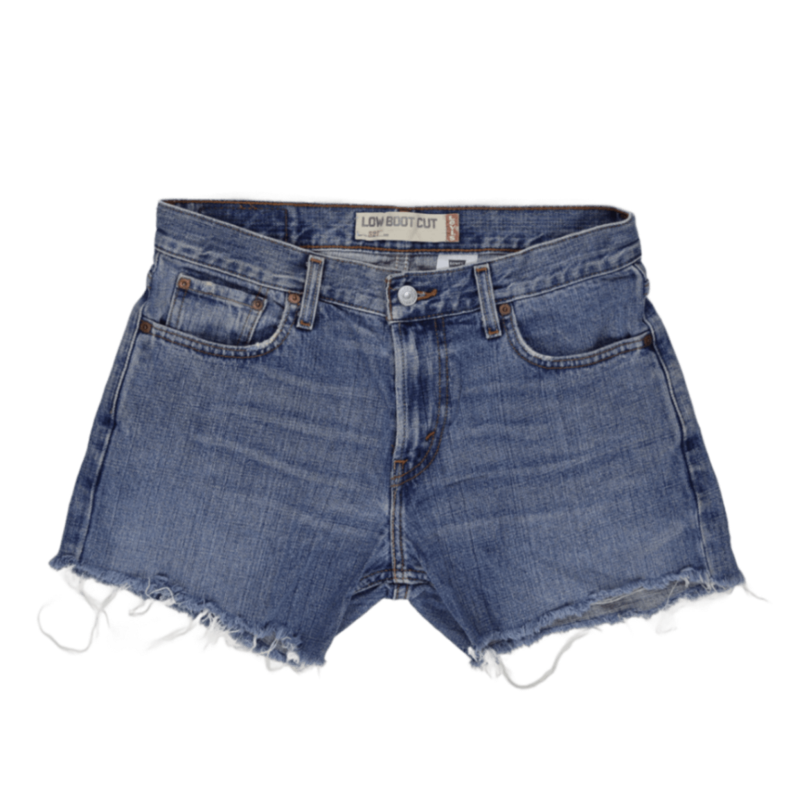 Levi's 527 Vintage Denim Shorts Blue W30 L30 Cotton