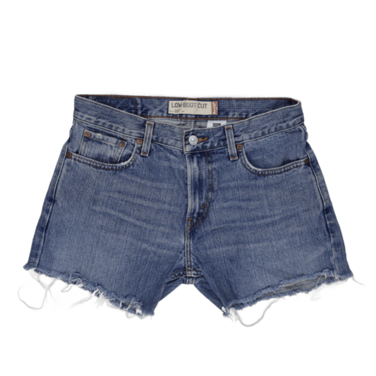 Levi's 527 Vintage Denim Shorts Blue W30 L30 Cotton