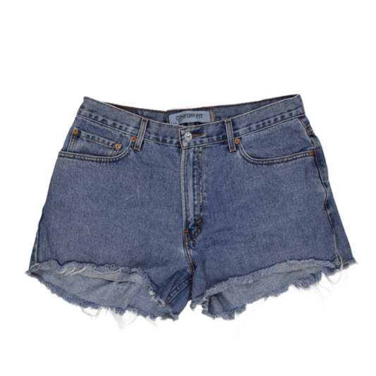 Levi's 560 Comfort Fit Denim Shorts Blue W36 L36 100% Cotton Vintage