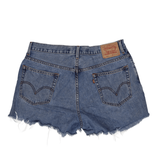 Levi's 560 Comfort Fit Denim Shorts Blue W36 L36 100% Cotton Vintage