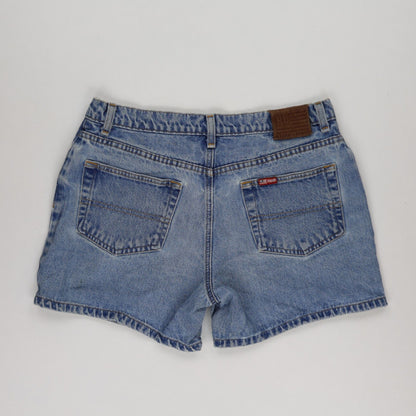 Ralph Lauren Vintage Denim Shorts Mid Blue W34 100 Percent Cotton