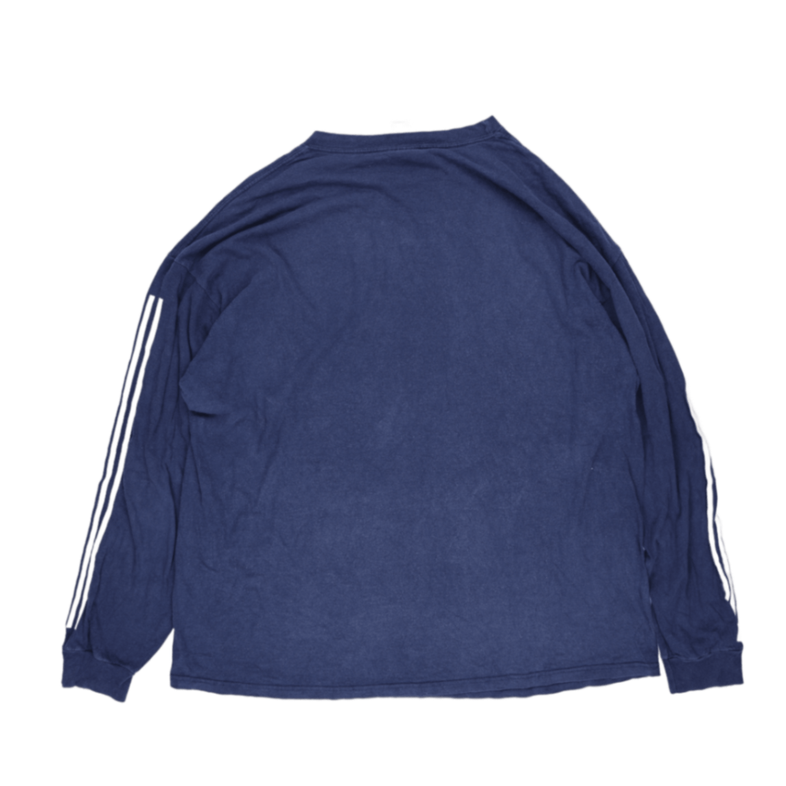 Adidas Navy Blue Long Sleeve Crew Neck T-Shirt 2XL 100 Cotton
