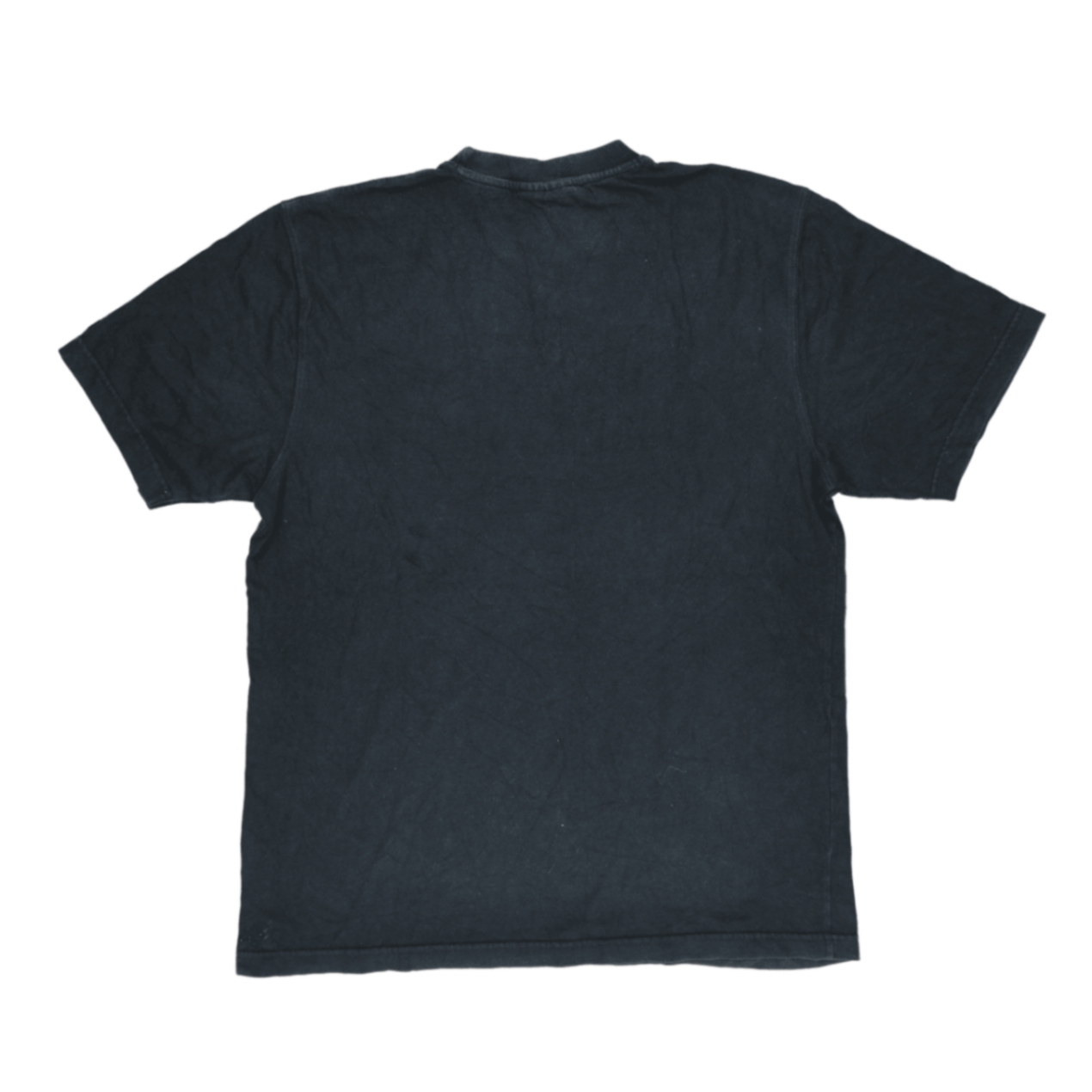 Dickies Vintage Black Classic T-Shirt Large Cotton Crew Neck Mens