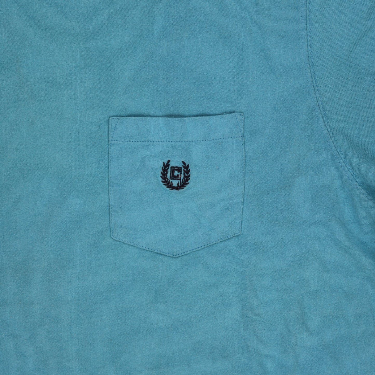 Chaps Men's XXL Blue Cotton T-Shirt Classic Crew Neck
