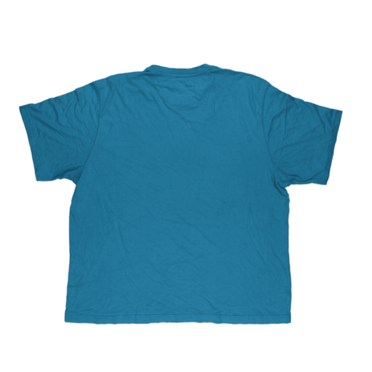 Chaps Men's XXL Blue Cotton T-Shirt Classic Crew Neck