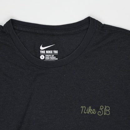 Nike SB Black Dri-FIT Polyester Skate T-Shirt Large