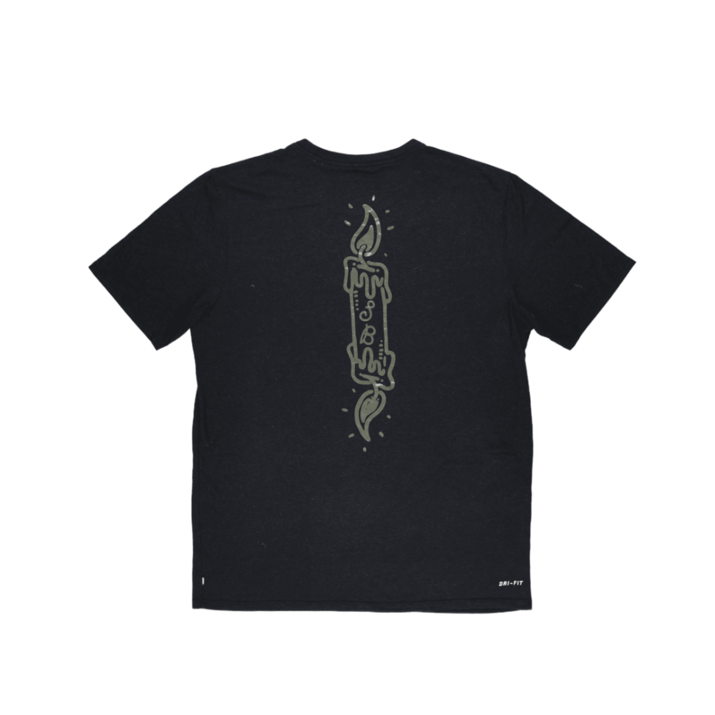 Nike SB Black Dri-FIT Polyester Skate T-Shirt Large