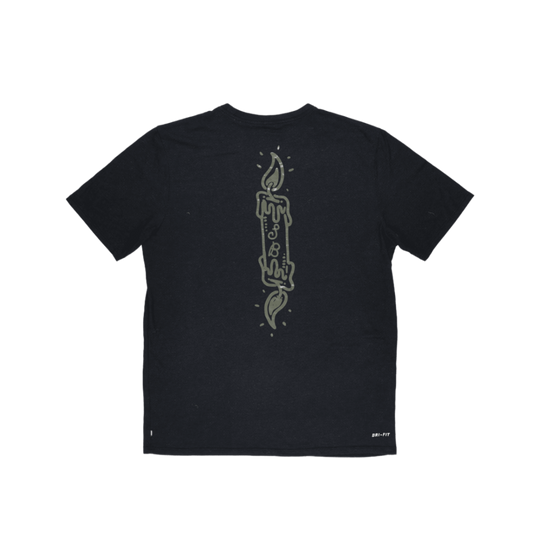 Nike SB Black Dri-FIT Polyester Skate T-Shirt Large