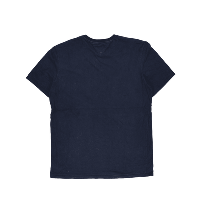Tommy Hilfiger Navy Blue T-Shirt for Men XL Cotton Crew Neck Casual