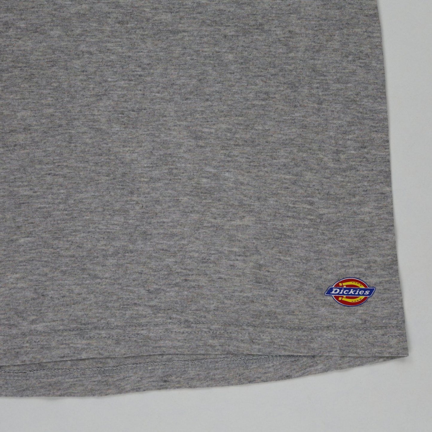 Dickies Men's Grey Heather Crew Neck T-Shirt Large Cotton Blend Casual