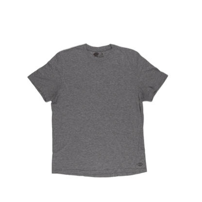 Dickies Men's Grey Heather Crew Neck T-Shirt Large Cotton Blend Casual