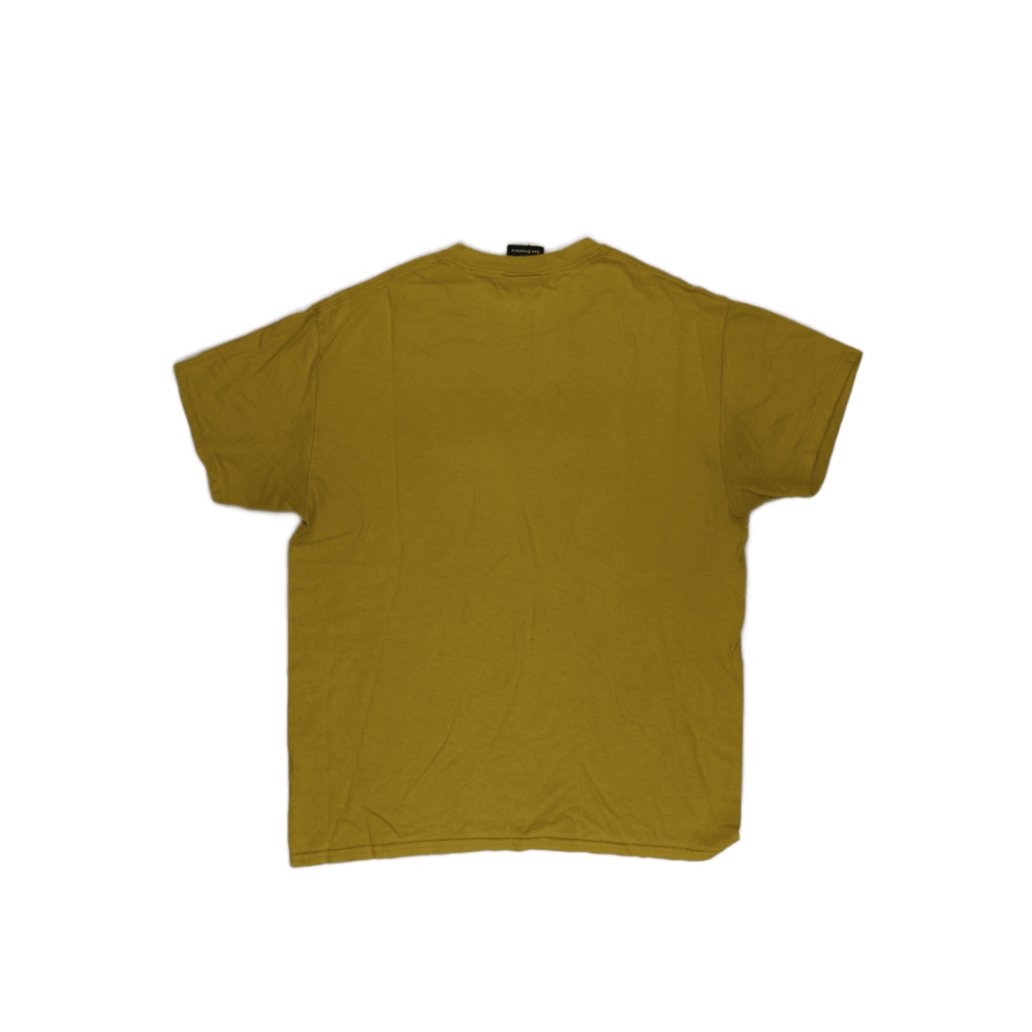 Thrasher Vintage Yellow T-Shirt Large Cotton Crew Neck Streetwear