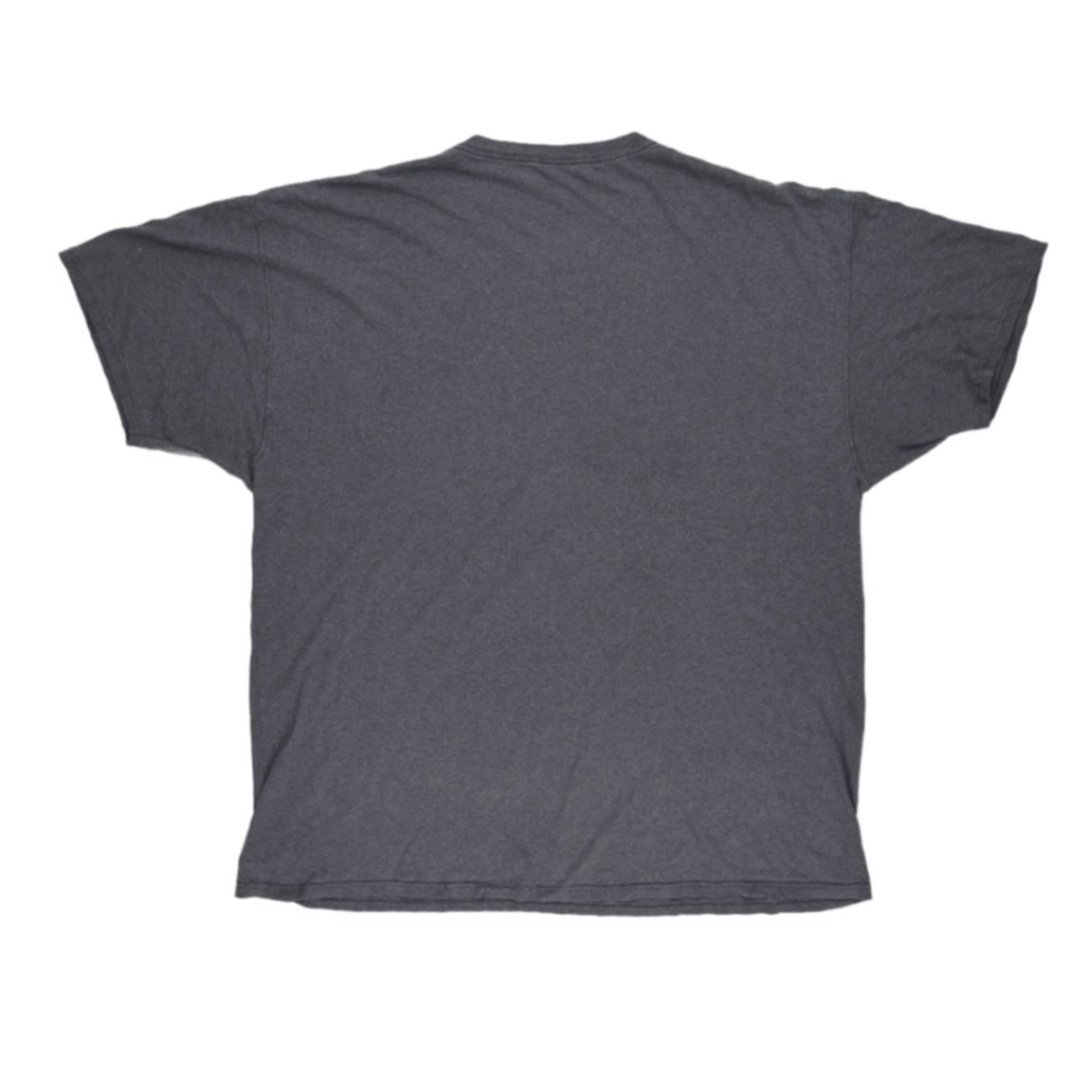 Champion Grey Crew Neck T-Shirt XXL Cotton Short Sleeve Casual Men's Clothing