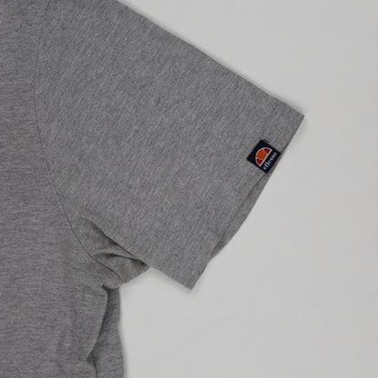 Ellesse Grey Cotton Crew Neck T-Shirt XL Size Men's Casual Shirt