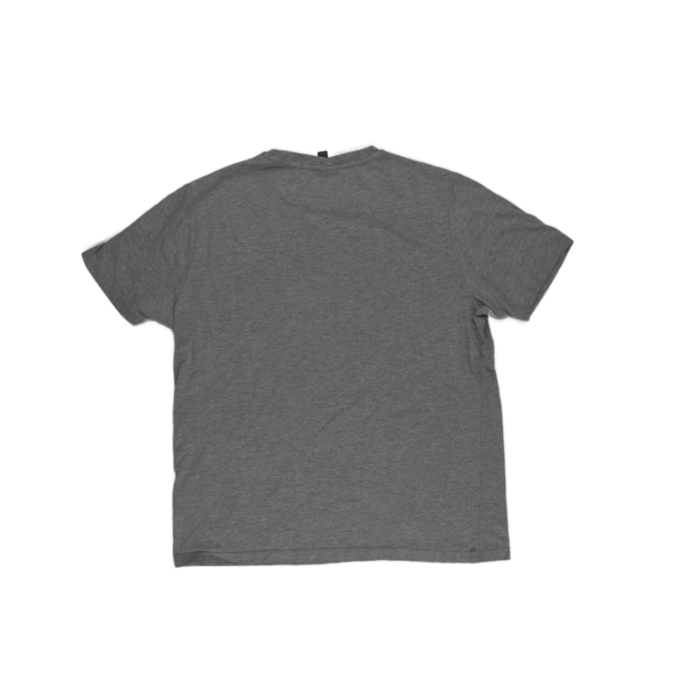 Ellesse Grey Cotton Crew Neck T-Shirt XL Size Men's Casual Shirt