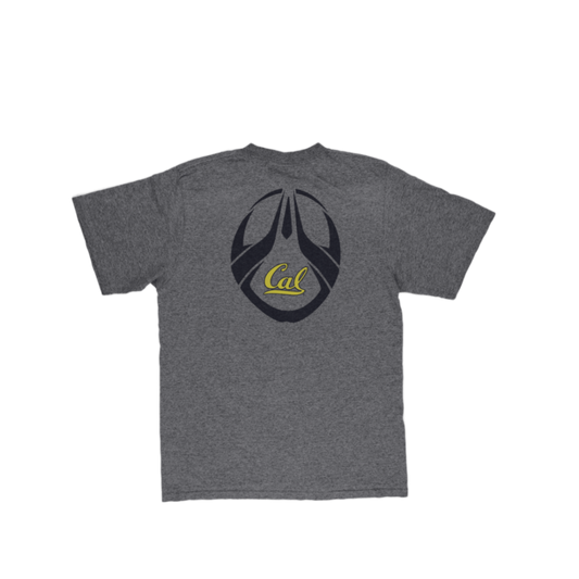 Nike California Graphic Grey T-Shirt Small Cotton Crew Neck Vintage Mens