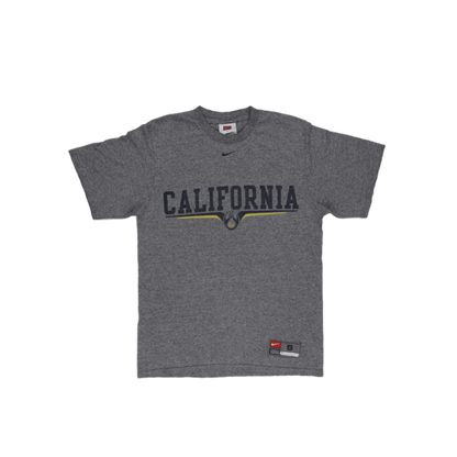 Nike California Graphic Grey T-Shirt Small Cotton Crew Neck Vintage Mens