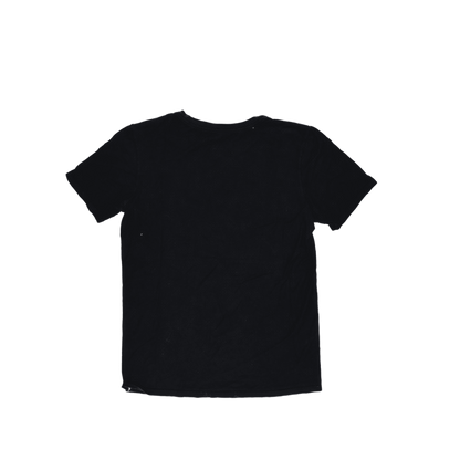 Jordan Black Graphic Logo T-Shirt Men's Small Cotton Crew Neck