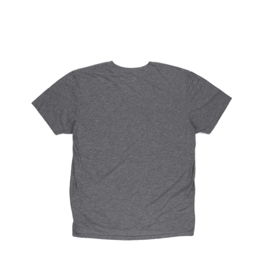 Adidas Classic Grey Logo T-shirt XL Cotton Blend Crew Neck Casual Men's Clothing