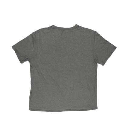 Tommy Jeans Grey XXL Logo Print T-Shirt 100 Percent Cotton Crew Neck Short Sleeve