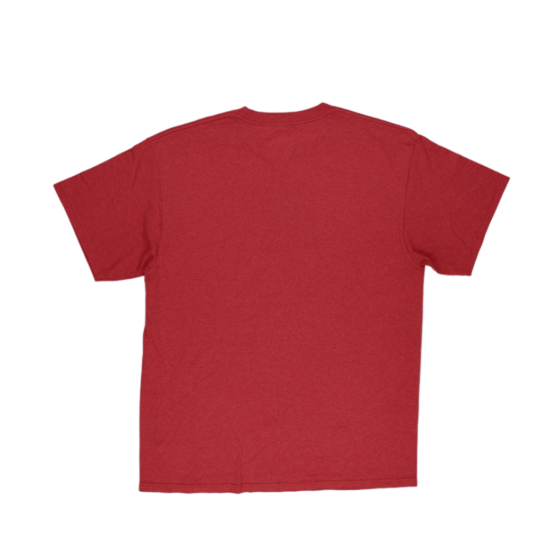 Columbia Red Graphic Logo Cotton T-Shirt XL Men's Casual Crew Neck