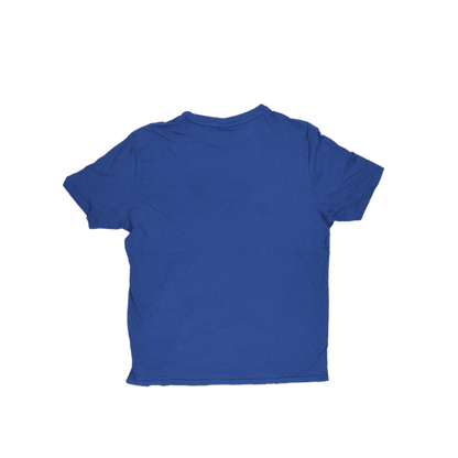 Oakley Blue Regular Fit Logo T-Shirt for Men Size Medium Cotton Casual Crew Neck