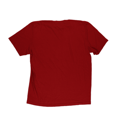 Nike Red Graphic T-Shirt XL Vintage Cotton Crew Neck Men's Clothing
