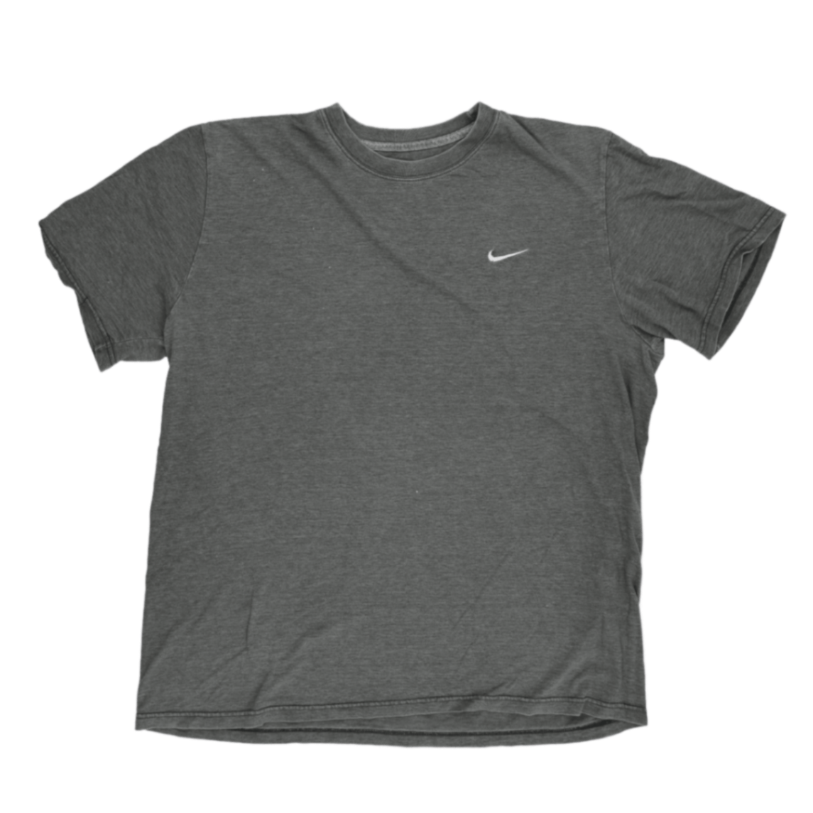 Nike Grey Cotton T-Shirt XL Men's Casual Crew Neck Standard Fit