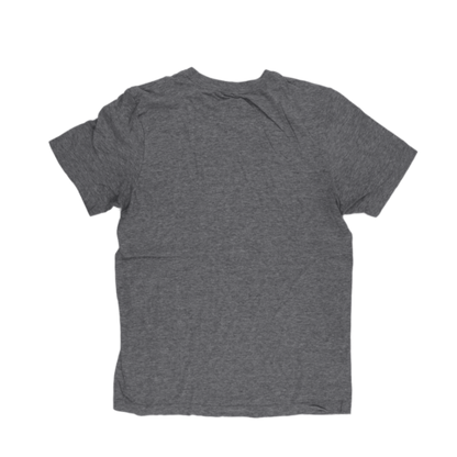 Nike Just Do It Graphic Tee Heather Grey Medium Cotton Blend Crew Neck Men's T-Shirt