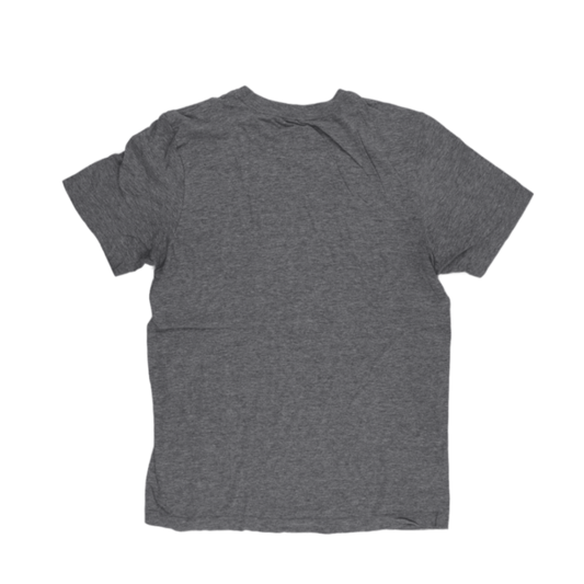 Nike Just Do It Graphic Tee Heather Grey Medium Cotton Blend Crew Neck Men's T-Shirt
