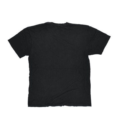Champion Black Cotton V-Neck T-Shirt Large