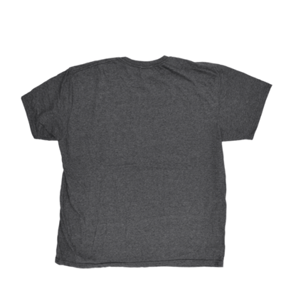 Nike Cotton T-Shirt Dark Heather Grey XXL Casual Crew Neck for Men