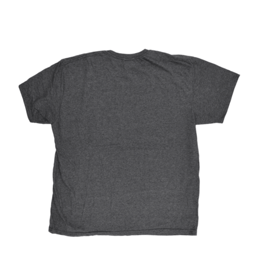 Nike Cotton T-Shirt Dark Heather Grey XXL Casual Crew Neck for Men