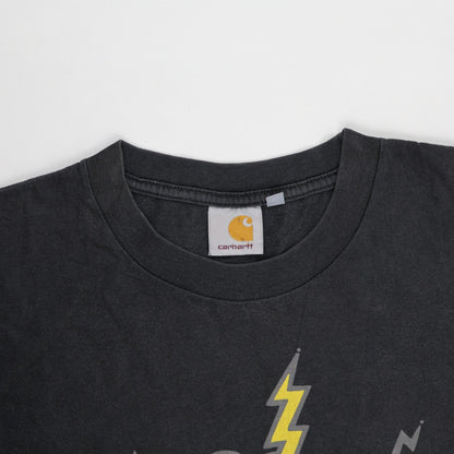 Carhartt Men's Graphic T-Shirt Black Medium Cotton Crew Neck