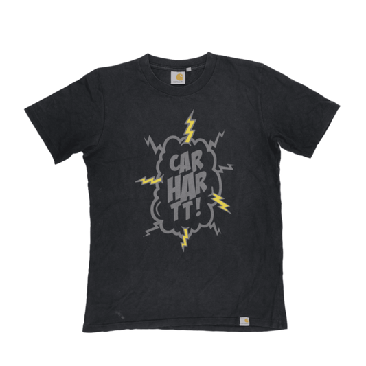 Carhartt Men's Graphic T-Shirt Black Medium Cotton Crew Neck