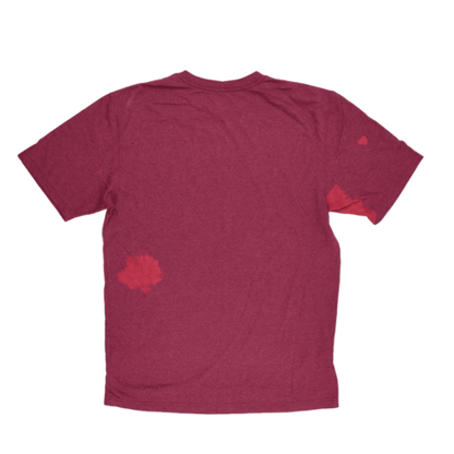 Carhartt Burgundy Short Sleeve T-Shirt Medium Cotton Crew Neck