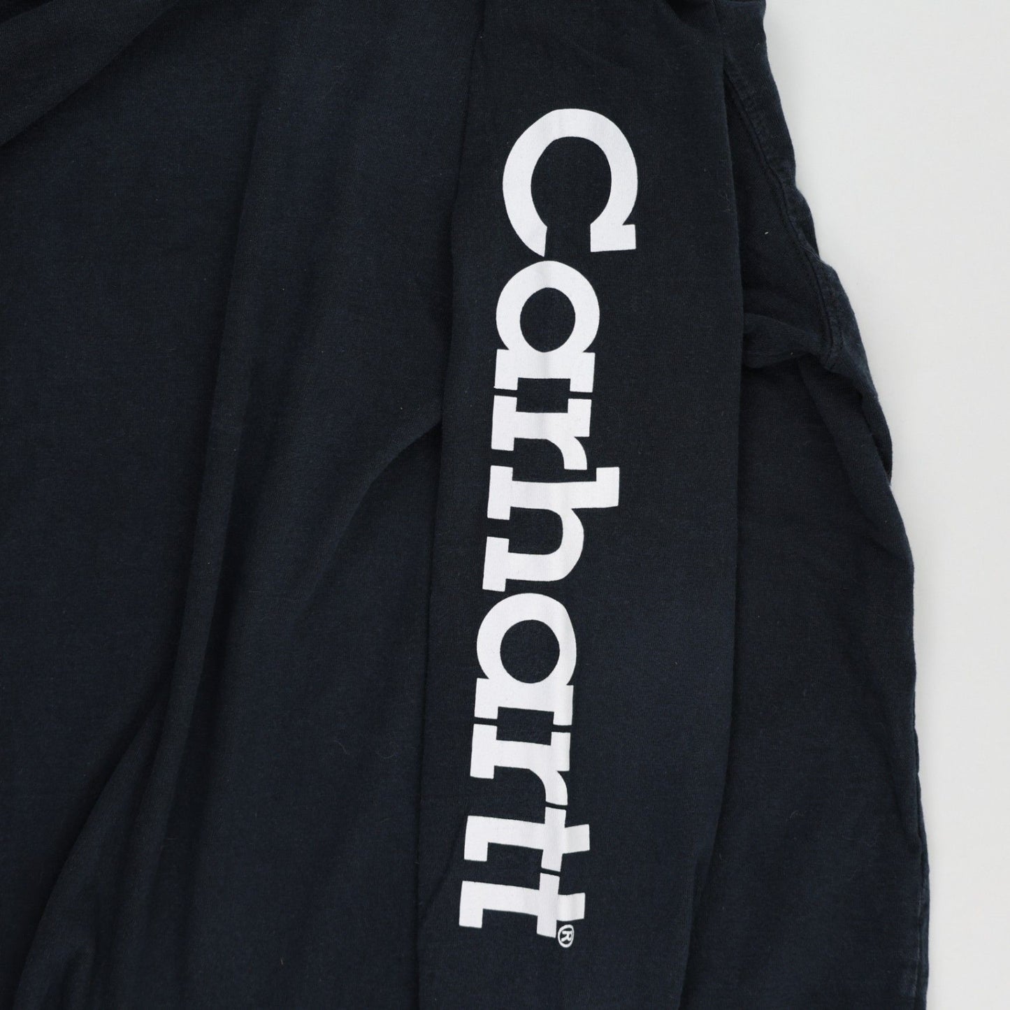 Carhartt XL Navy Long Sleeve Tee 100% Cotton Crew Neck Shirt for Men